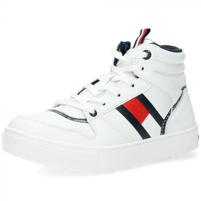 Dertig Oude man Peregrination Witte sneakers van Tommy Hilfiger | BENT.be