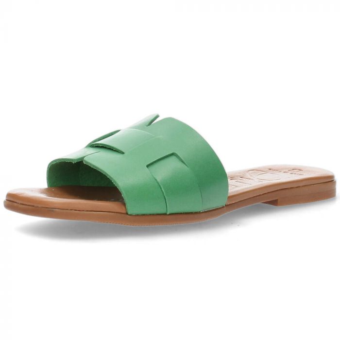 ambitie Fauteuil Fervent Groene slippers van Oh! My Sandals | BENT.be