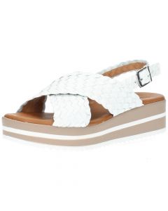 Witte sandalen