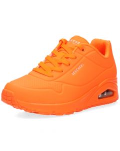 WEB ONLY - Fluo oranje sneakers