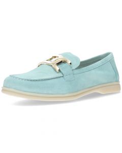 Lichtblauwe loafers Frappe