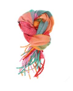 Multicolour sjaal