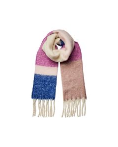 Paarse multicolour sjaal Bea